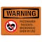 Signmission OSHA WARNING Sign, Pacemaker Patients, 10in X 7in Decal, 7" W, 10" L, Landscape, Pacemaker Patients OS-WS-D-710-L-12746 - alternate 1